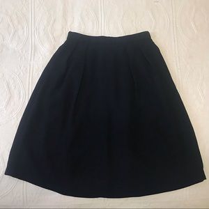 Uniqlo Navy A-Line Skirt Medium